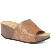 Wedge Heel Mule Sandals - TRIO29501 / 315 774 sold by Shoe-Shop