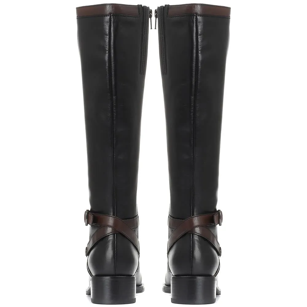 Leather Flat Pointed Riding Boot - CARM30520 / 316 579 sold by Shoe-Shop product image thumbnail 4