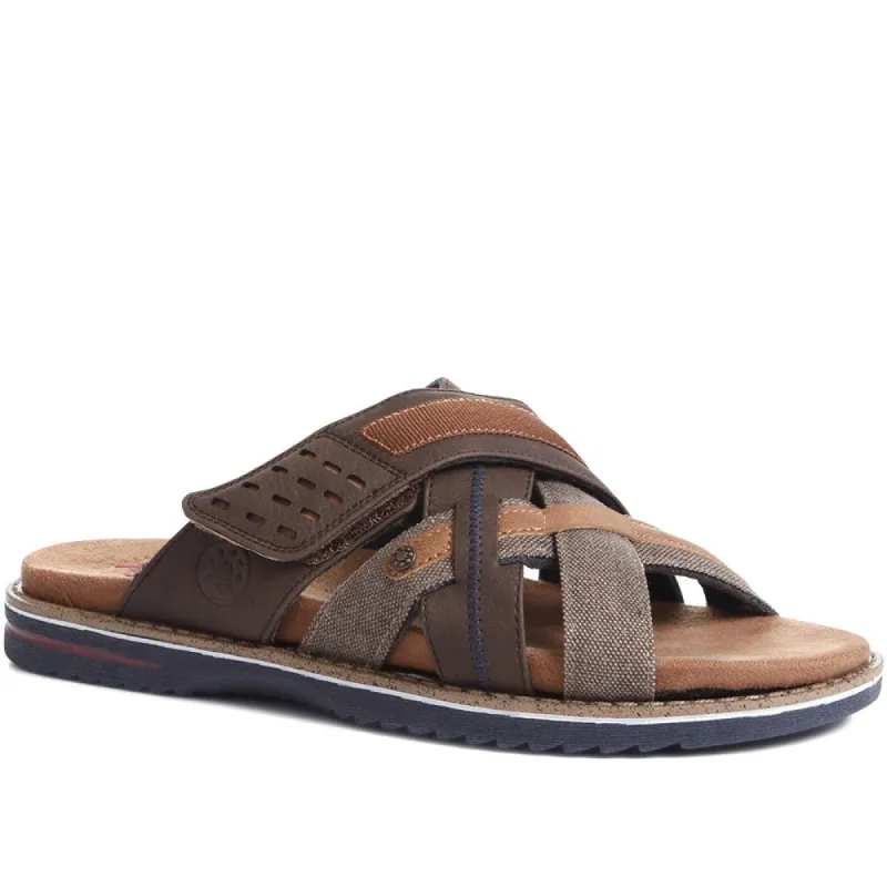 Adjustable Mule Sandals - CENTR35045 / 321 558 sold by Shoe-Shop