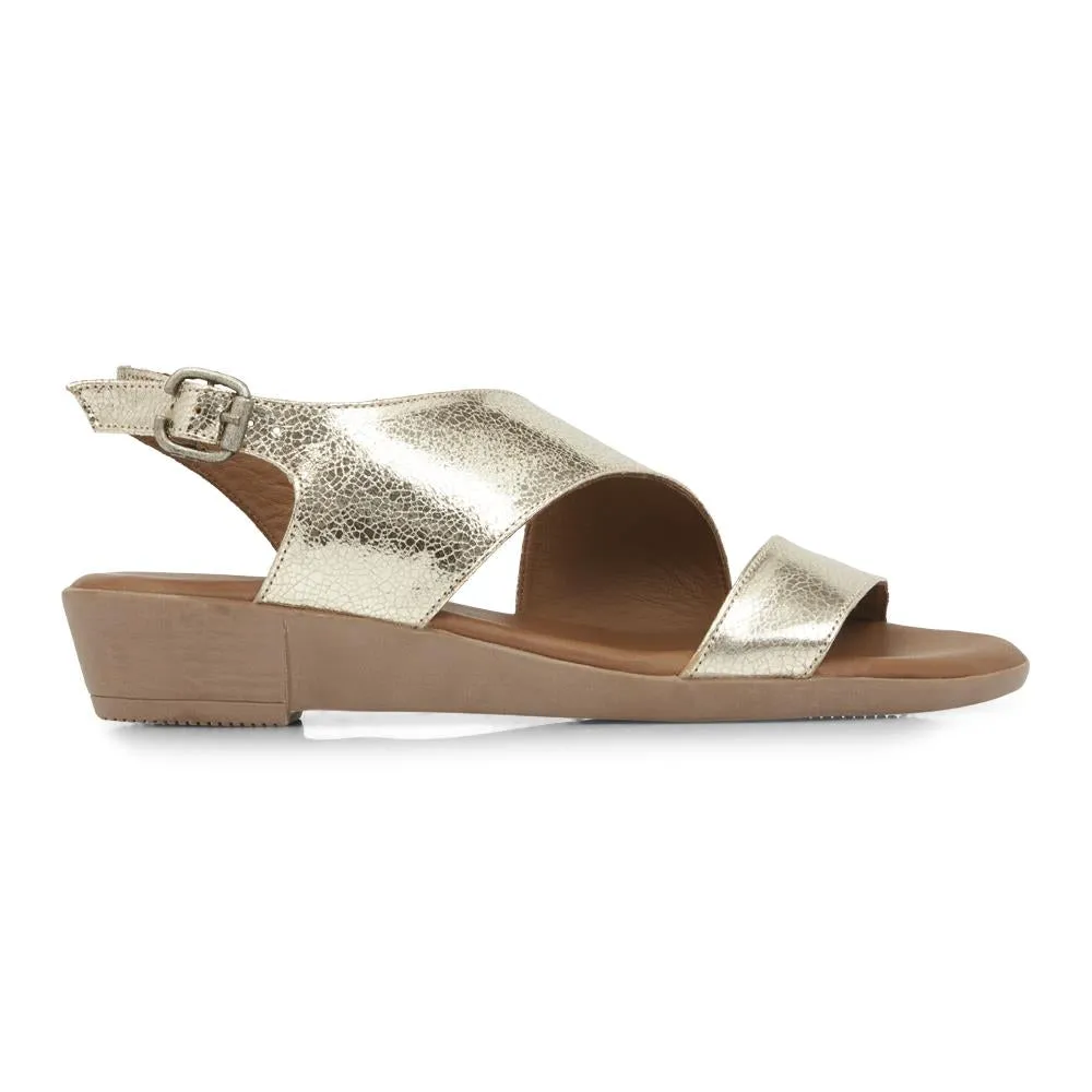 Metallic Sling-Back Sandal - ETHEM27503 / 313 492 sold by Shoe-Shop