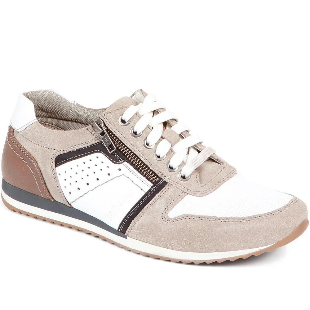 Lace-Up Leather Trainers - PARK37003 / 323 394 sold by Shoe-Shop product image thumbnail 4