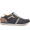 Lace-Up Leather Trainers - PARK37003 / 323 394 sold by Shoe-Shop