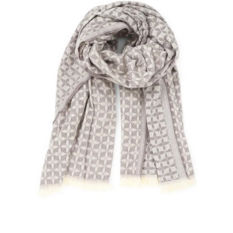 Floral Check Scarf - JEW36025 / 323 110 sold by Shoe-Shop