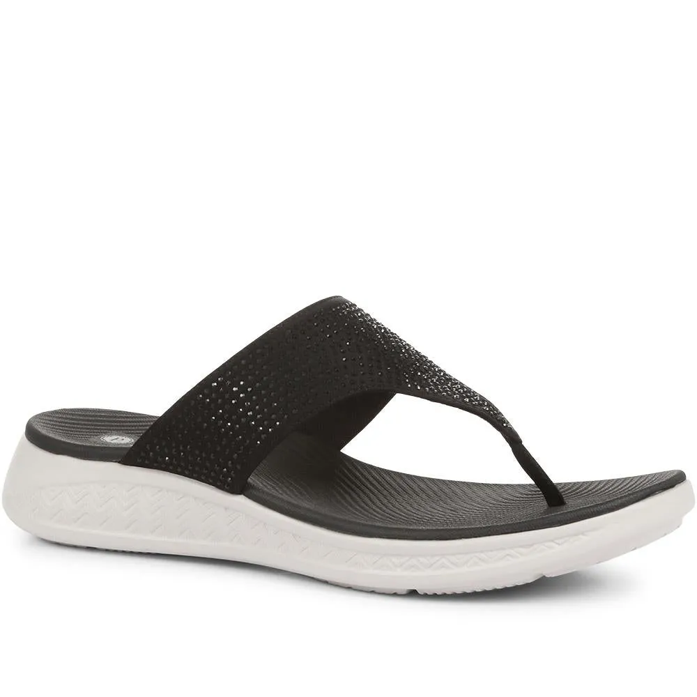 Comfortable Toe-Post Sandals - BAIZH35109 / 322 114 sold by Shoe-Shop
