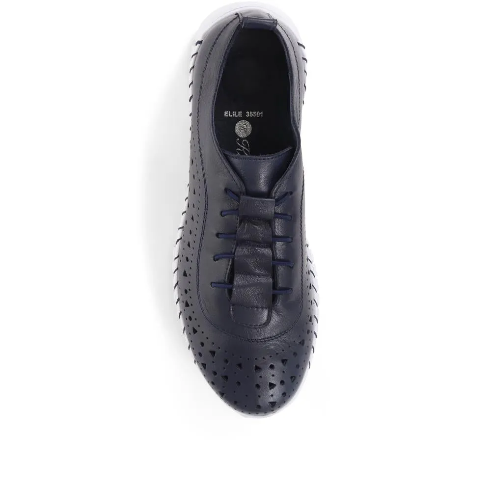 Slip-On Leather Trainers - ELILE35501 / 322 300 sold by Shoe-Shop product image thumbnail 5