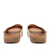 Leather Cross Strap Sandals - BELMET37021 / 323 857 sold by Shoe-Shop