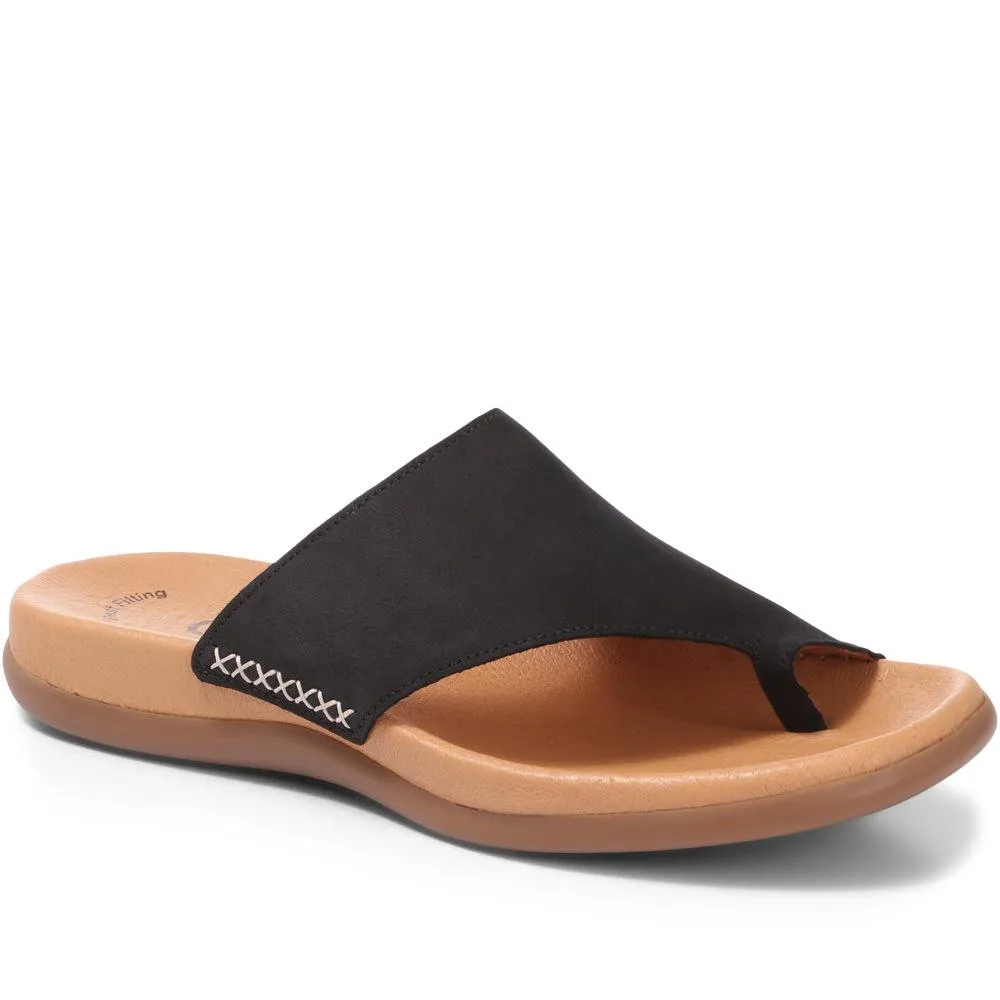 Lanzarote Leather Toe Loop Mules - GAB29615 / 314 556 sold by Shoe-Shop