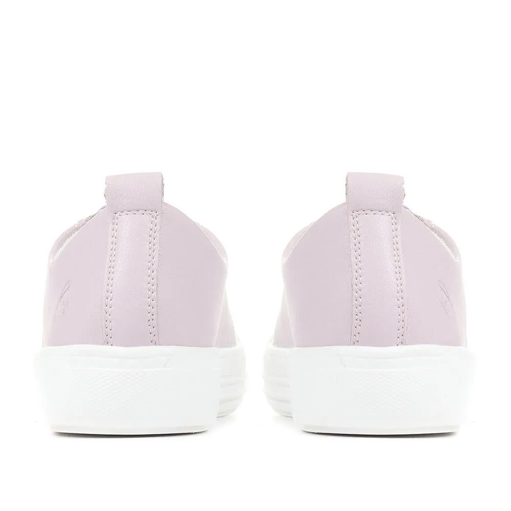 Chunky Leather Lace-Up Trainers - DRS35500 / 321 306 sold by Shoe-Shop product image thumbnail 5