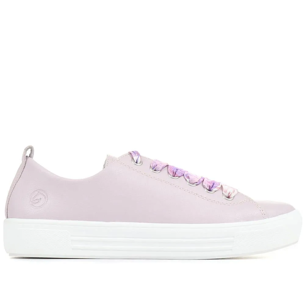 Chunky Leather Lace-Up Trainers - DRS35500 / 321 306 sold by Shoe-Shop product image thumbnail 4