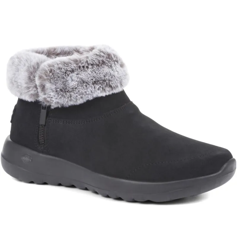 On The Go Chug Leather Ankle Boots - SKE34075 / 320 411 made by Skechers