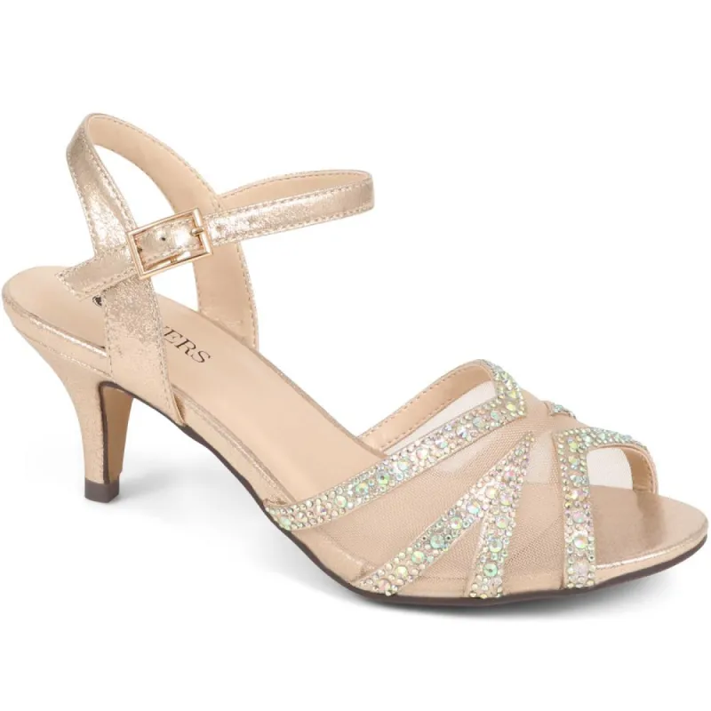 Heeled Strappy Sandals - HUANG37007 / 323 434 sold by Shoe-Shop