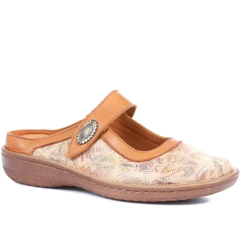 Leather Slip-On Clogs - DRTMA35021 / 322 262 sold by Shoe-Shop