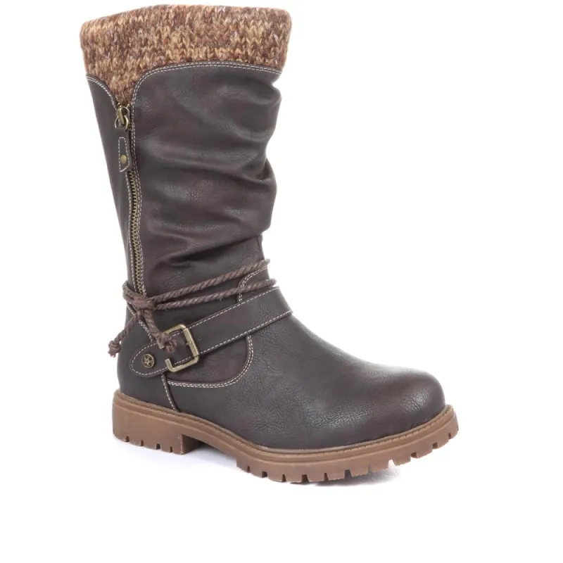 Casual Mid-Calf Boot - WBINS30015 / 316 204 sold by Shoe-Shop