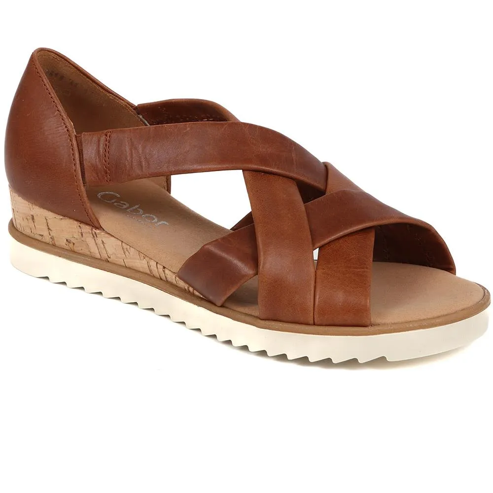 Leather Wedge Sandals - GAB39510 / 325 076 sold by Shoe-Shop product image thumbnail 2