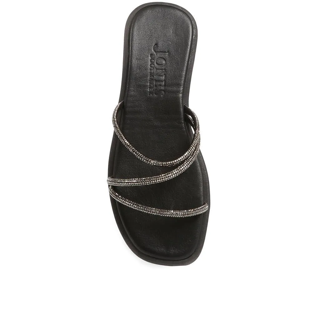 Geanna Embellished Mule Sandals - GEANNA / 323 919 sold by Shoe-Shop product image thumbnail 4