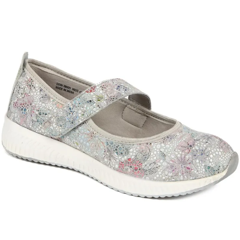 Leather Touch-Fasten Mary Janes  - DDIN38005 / 324 745 sold by Shoe-Shop