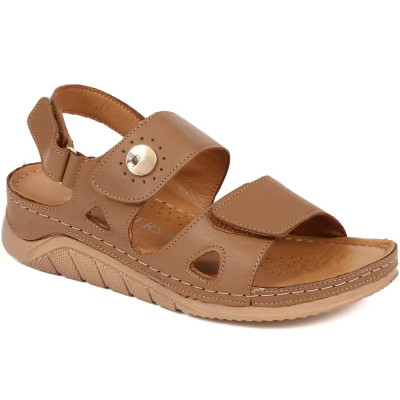 Adjustable Leather Sandals - GENC37005 / 324 732 sold by Shoe-Shop
