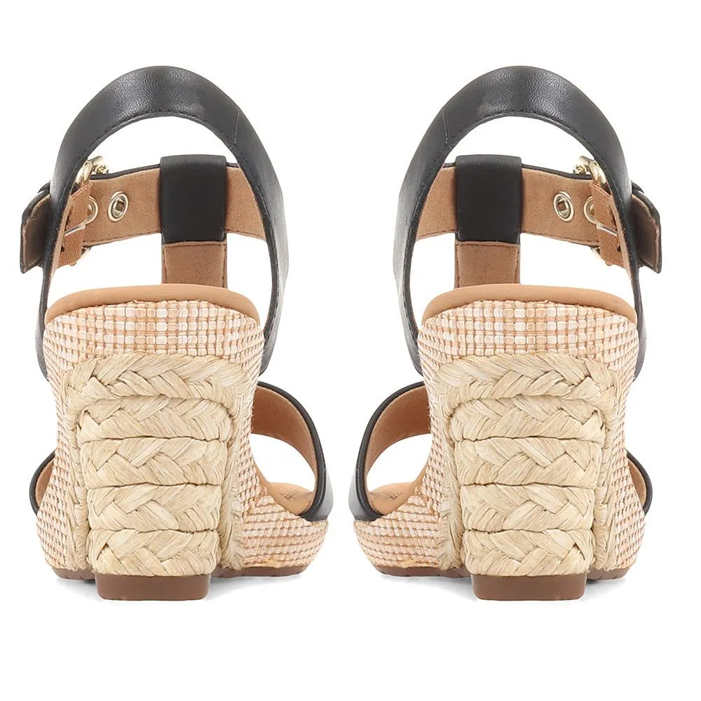 Karen Wedge T-Bar Sandals - KAREN2 sold by Shoe-Shop product image thumbnail 3