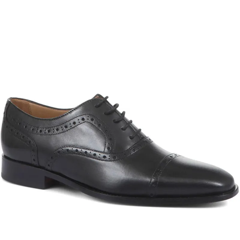 Joseph Leather Oxford Semi-Brogues - JOSEPH / 318 900 sold by Shoe-Shop