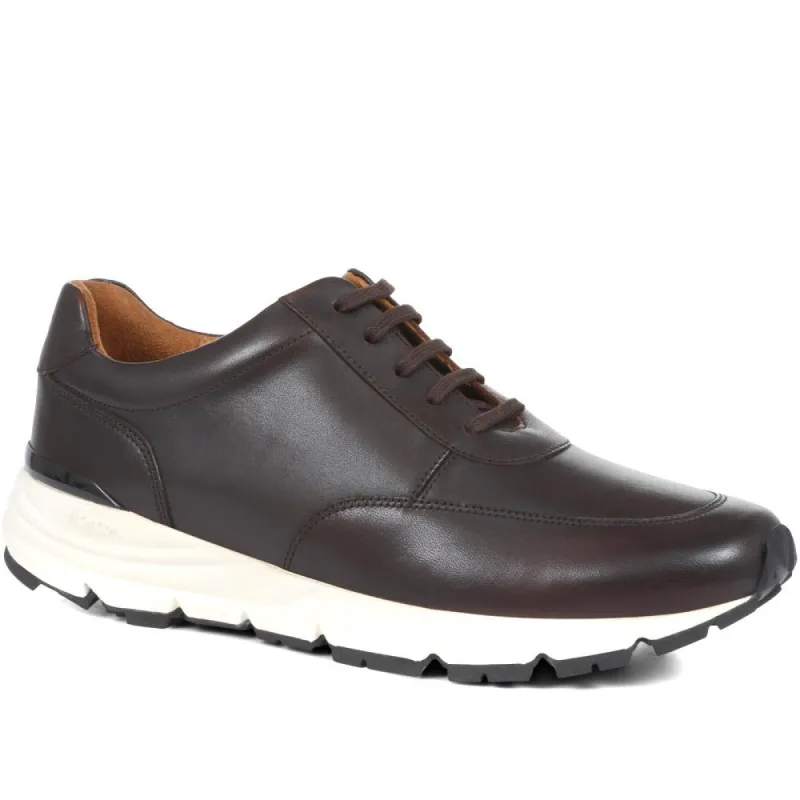 Timo Vibram Leather Trainers - TIMO / 321 217 sold by Shoe-Shop