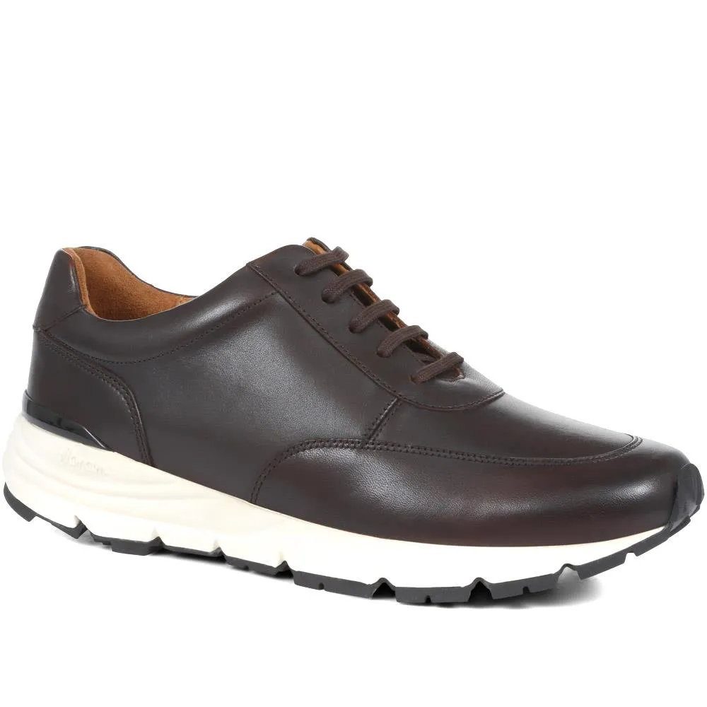 Timo Vibram Leather Trainers - TIMO / 321 217 sold by Shoe-Shop