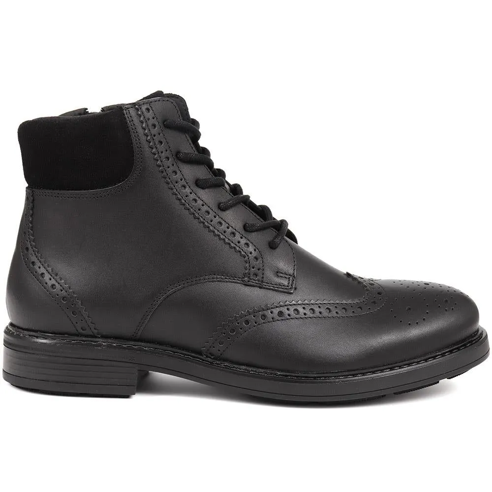 Deon Brogue Detailed Leather Boots - DEON / 324 500 sold by Shoe-Shop product image thumbnail 3