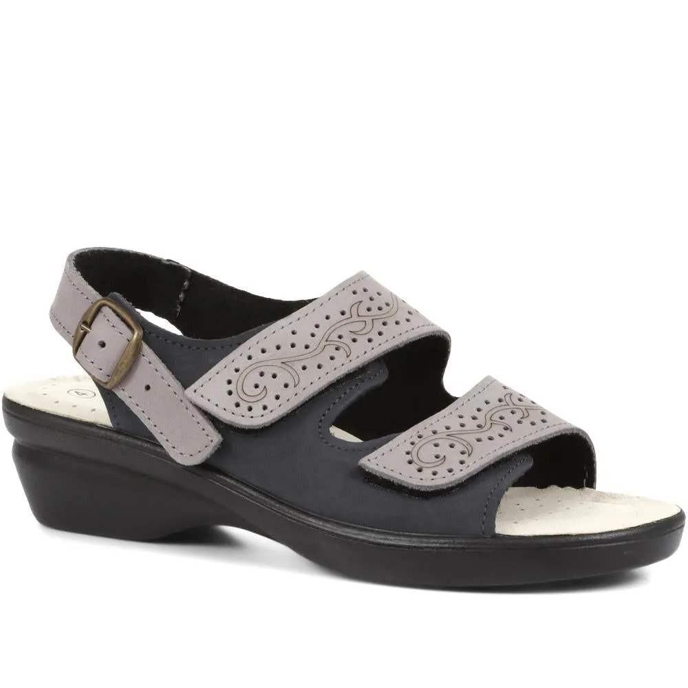 Fully Adjustable Leather Sandals - POLY35003 / 321 698 sold by Shoe-Shop product image thumbnail 2