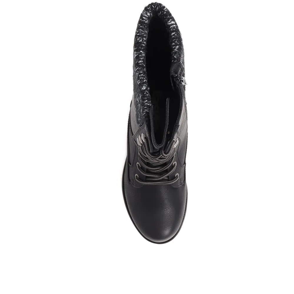 Lace Up Calf Boots - LYVIA / 324 949 sold by Shoe-Shop product image thumbnail 5