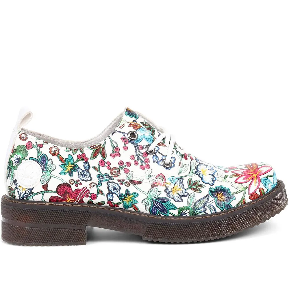 Floral Lace Up Brogues - RKR37511 / 323 715 sold by Shoe-Shop product image thumbnail 2