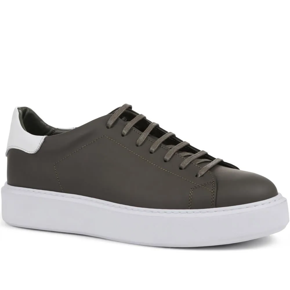 Shia Chunky Leather Low-Top Trainers - SHIA / 322 934 sold by Shoe-Shop product image thumbnail 3