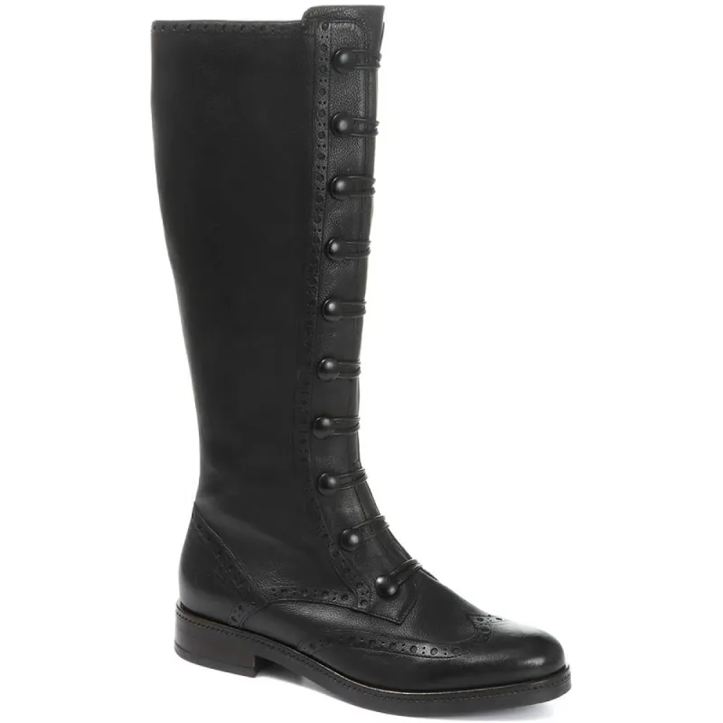 Louise Leather Knee High Boot - CARM30524 / 316 580 sold by Shoe-Shop