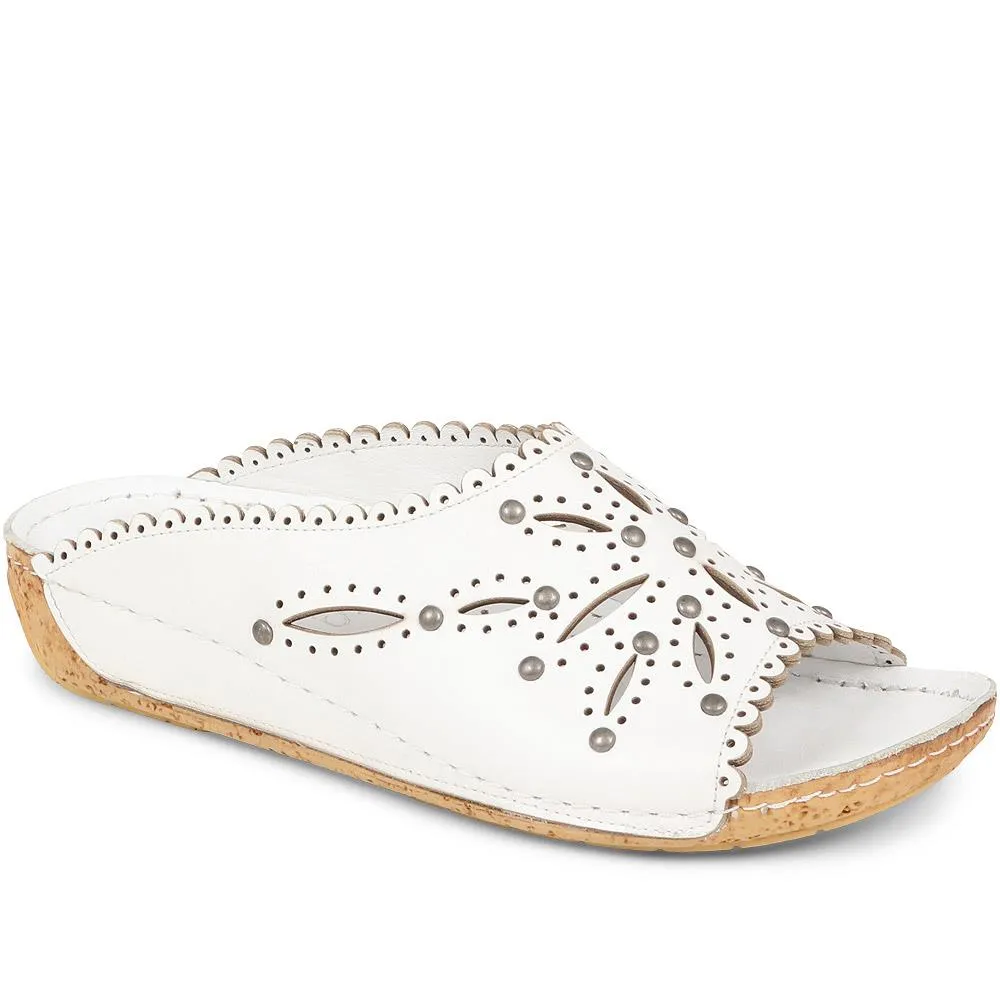 Wedge Mule Sandals - KARY37013 / 323 770 sold by Shoe-Shop