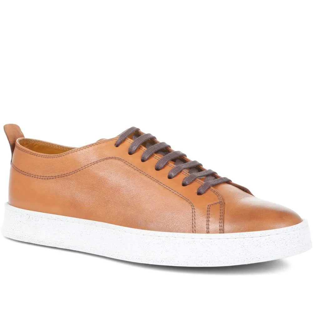 Southfields Lace-Up Leather Trainers - SOUTHFIELDS / 322 072 sold by Shoe-Shop product image thumbnail 2
