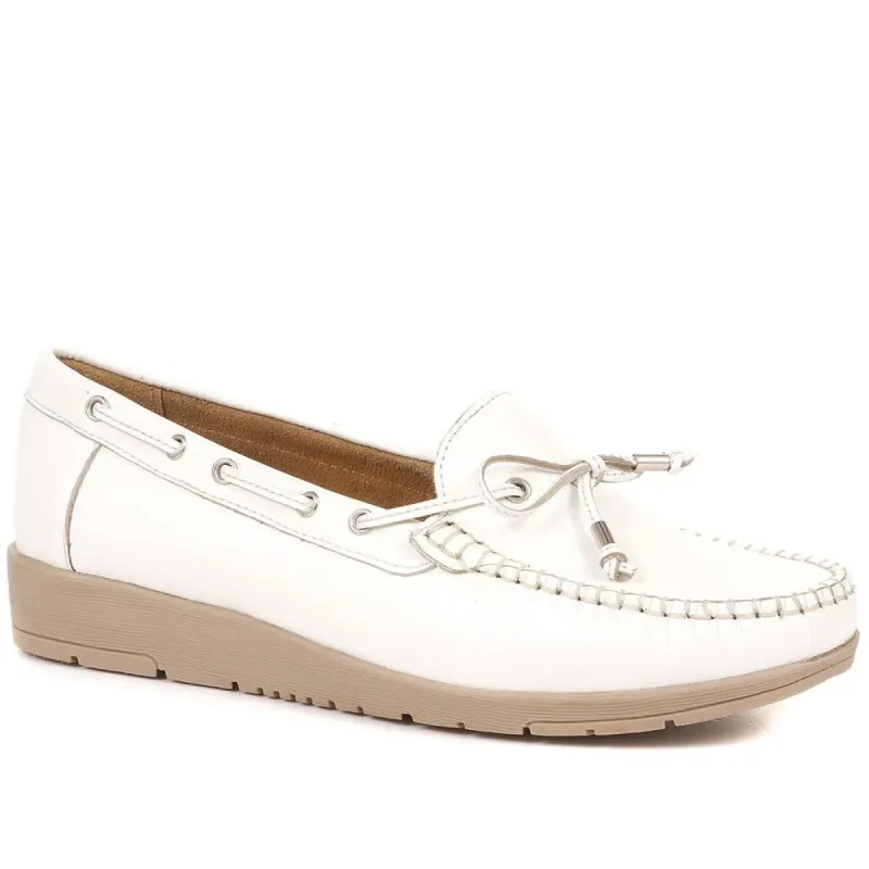 Leather Slip-On Loafers - NAP35007 / 321 460 sold by Shoe-Shop
