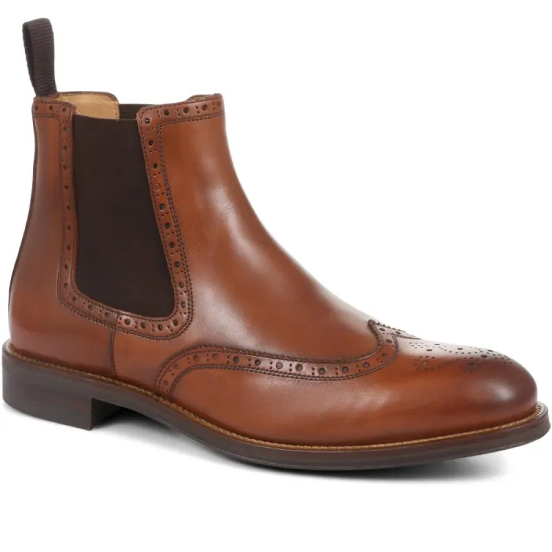 Chigwell Leather Chelsea Boots - CHIGWELL / 321 130 sold by Shoe-Shop