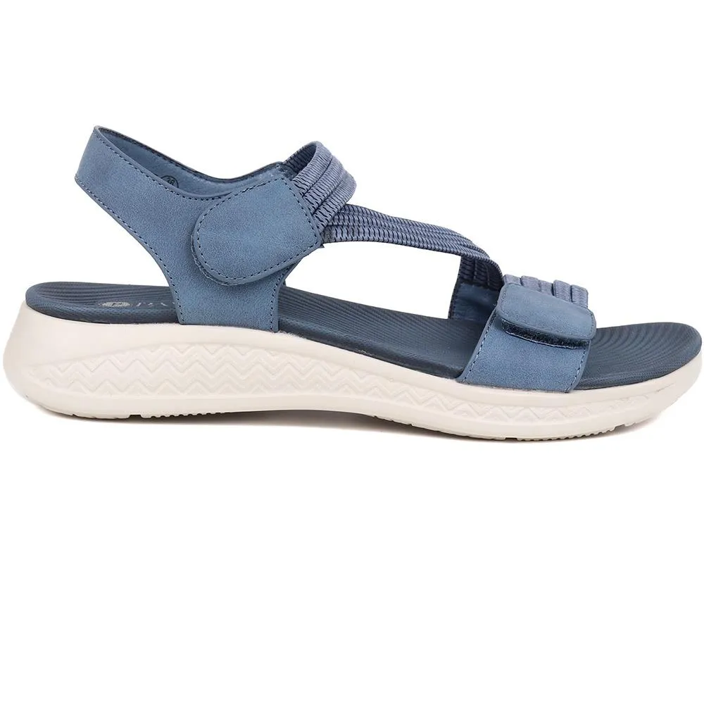 Elasticated Touch-Fasten Sandals - BAIZH39017 / 325 489 sold by Shoe-Shop product image thumbnail 3