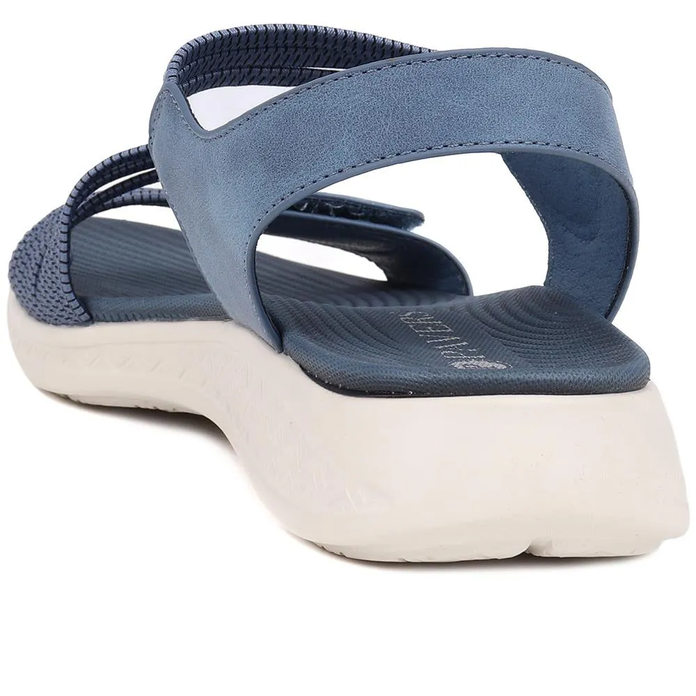 Elasticated Touch-Fasten Sandals - BAIZH39017 / 325 489 sold by Shoe-Shop product image thumbnail 4