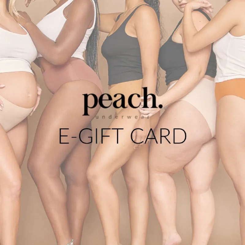 Peach Underwear E-Gift Card sold by Peach Underwear