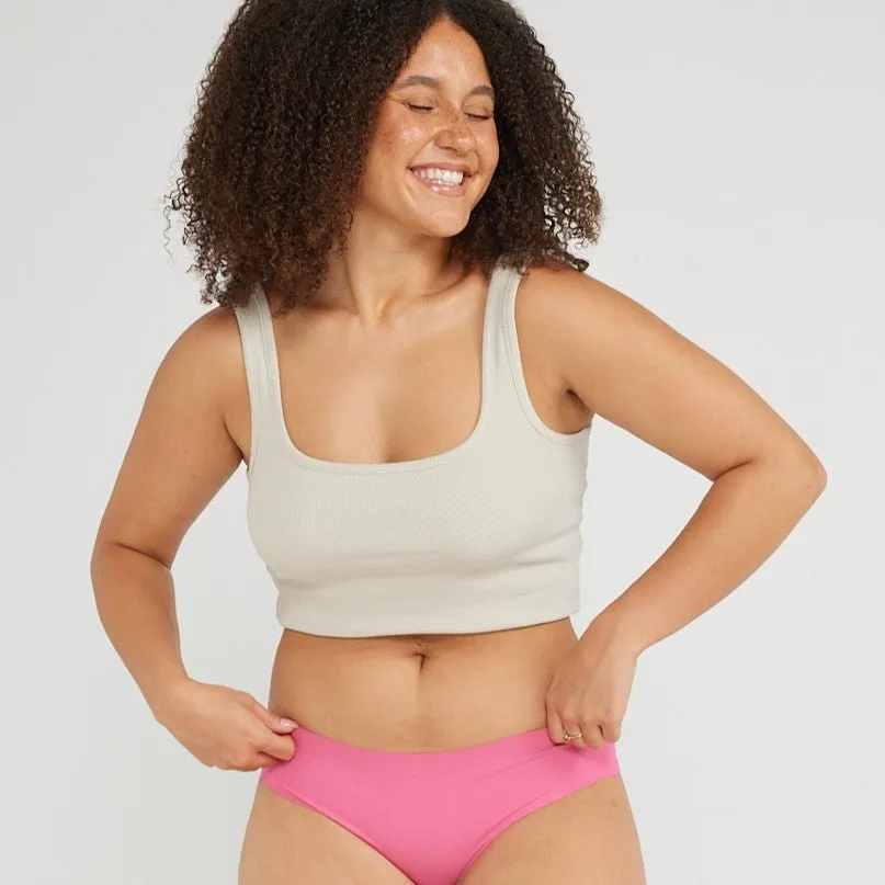 Original-Rise Bikini Brief - Seamless Cotton - Confetti sold by Peach Underwear product image thumbnail 2