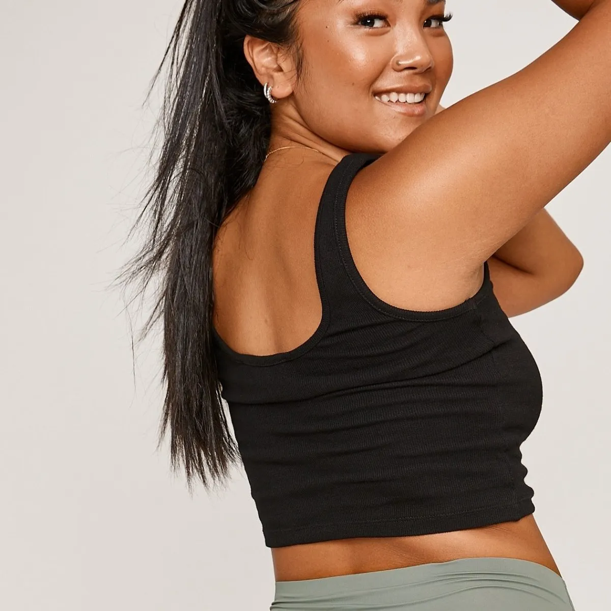 Cotton Sleep Tank - Black sold by Peach Underwear product image thumbnail 2