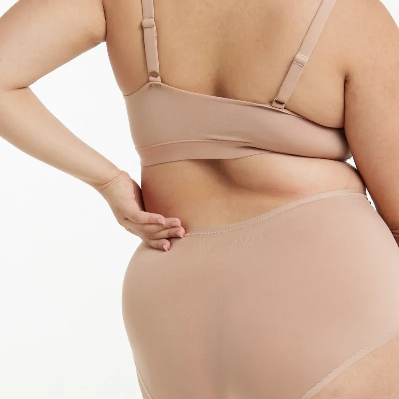 Original-Rise Boyleg - Super Stretch - Latte sold by Peach Underwear