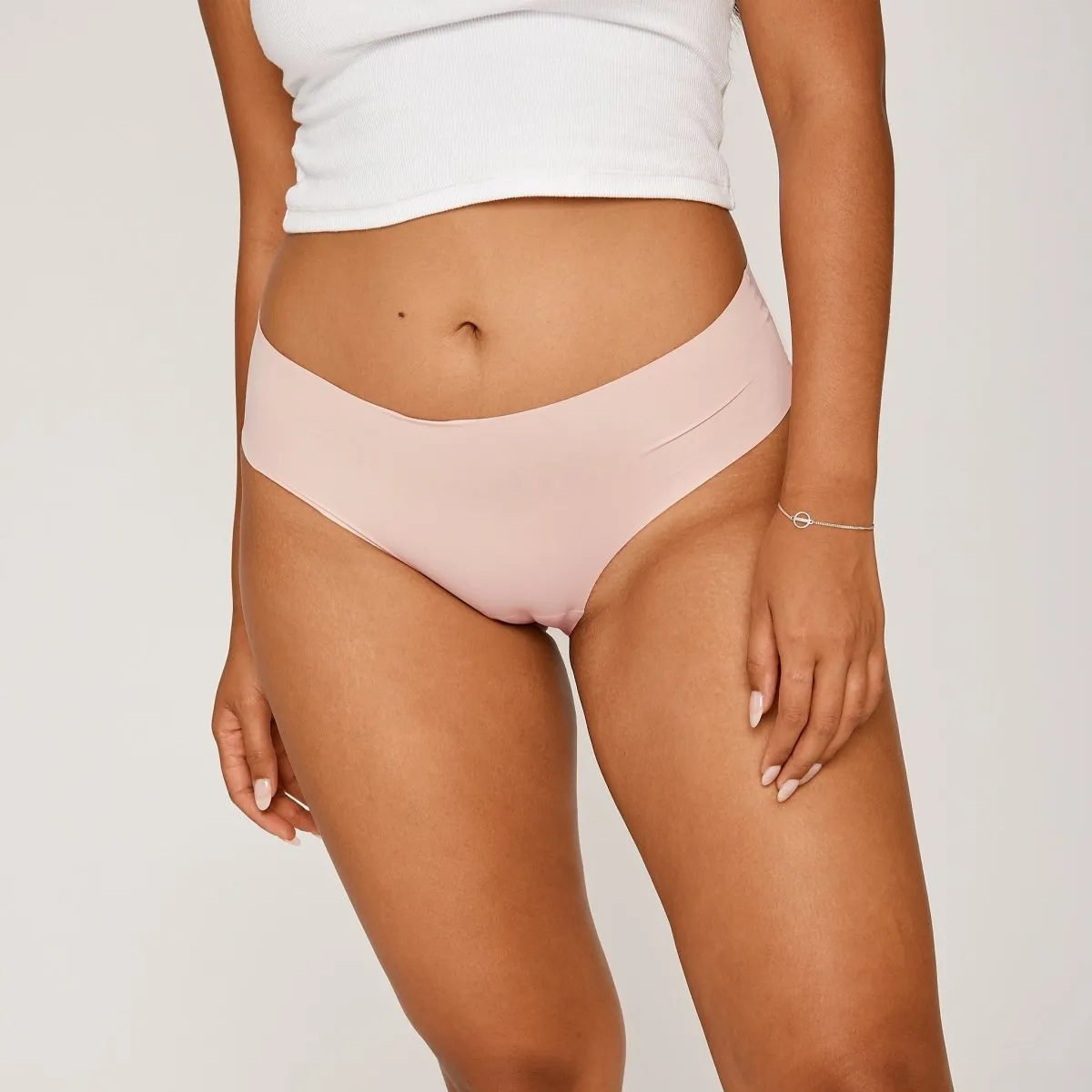 Mid-Rise Bikini Brief - Seamless Ultrasmooth - Luna sold by Peach Underwear product image thumbnail 4