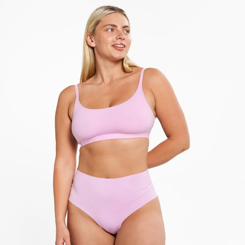 High-Rise Thong - Seamless Eco 2.0 - Candy sold by Peach Underwear