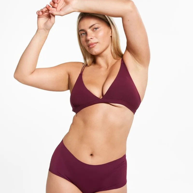 High-Rise Full Brief - Seamless Ultrasmooth 2.0 - Shiraz sold by Peach Underwear