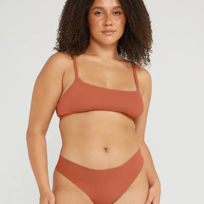 Original-Rise Cheeky - Seamless Cotton - Spice sold by Peach Underwear
