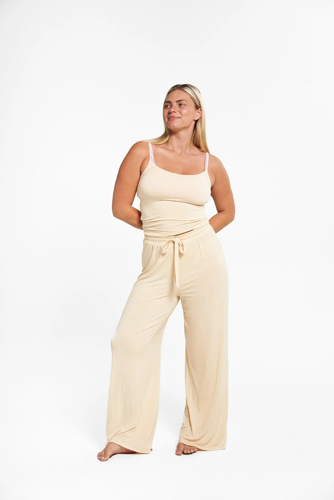 Sleep Pant - Vanilla sold by Peach Underwear product image thumbnail 4