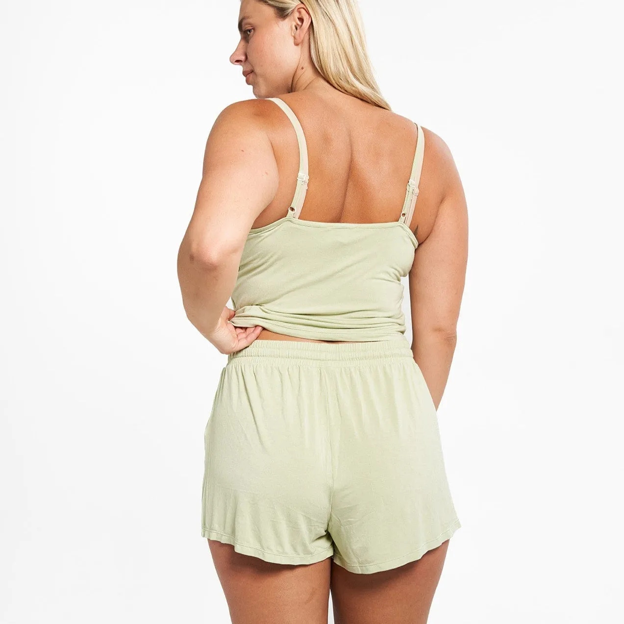 Sleep Short - Aloe sold by Peach Underwear product image thumbnail 4