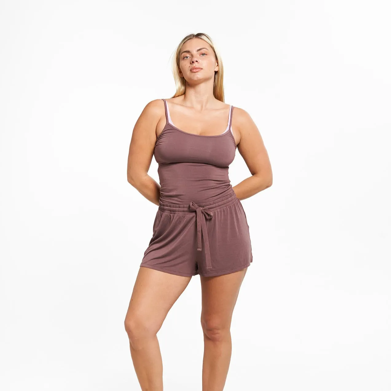 Sleep Short - Peppercorn sold by Peach Underwear product image thumbnail 2