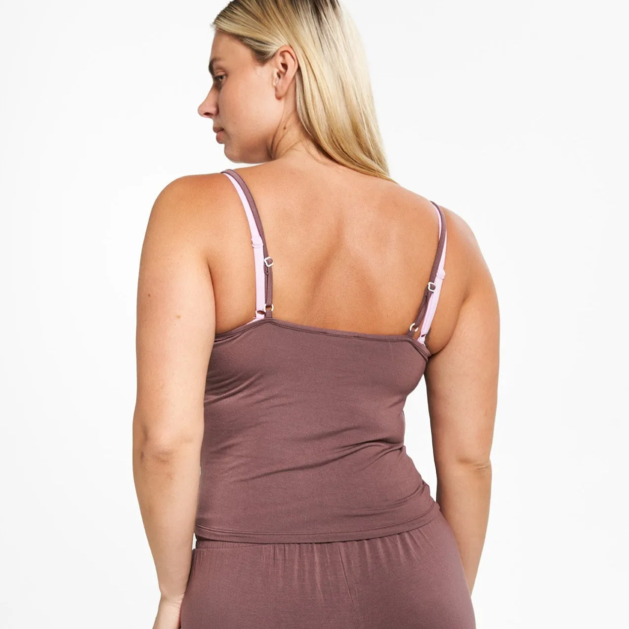 Sleep Cami - Peppercorn sold by Peach Underwear product image thumbnail 5