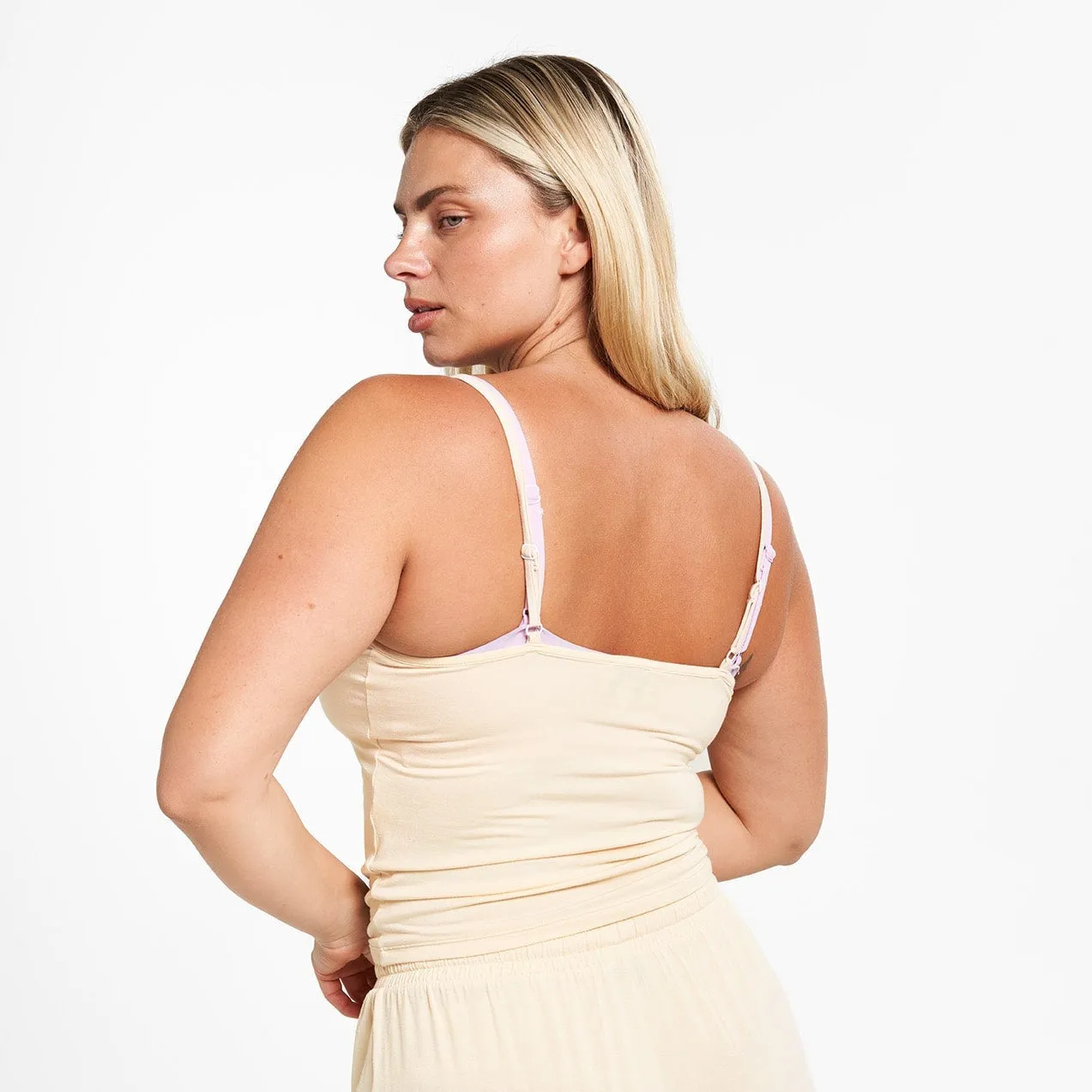 Sleep Cami - Vanilla sold by Peach Underwear product image thumbnail 3
